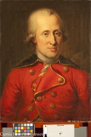 Unidentified Artist, Portrait of Benjamin Thompson, known as Count Rumford, 1785, oil on canvas, Jamestown-Yorktown Foundation