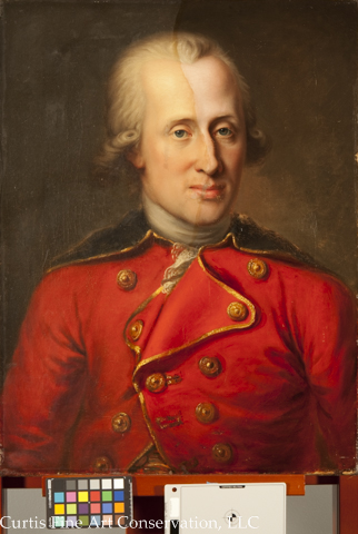 Unidentified Artist, Portrait of Benjamin Thompson, known as Count Rumford, 1785, oil on canvas, Jamestown-Yorktown Foundation